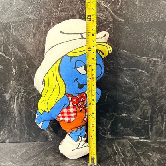 PEYO 1982 Smurf Homemade Pillows and Cut and Sew Fabric Panels - Picture 5 of 10